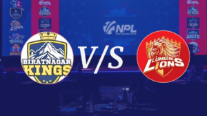 लुम्बिनीले पहिले बलिङ गर्दै, विराटनगरबाट फाफ डु प्लेसी खेल्दै