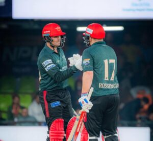 पोखरा एभेन्जर्सले कर्णाली याक्सलाई दियो २०२ रनको लक्ष्य