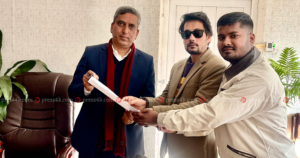 गोडैता उखु आगलागी पीडित किसानलाई राहत माग्दै कृषि मन्त्रालयमा ज्ञापनपत्र