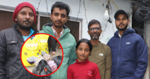 दैनिक मजदुरी गर्ने विपन्न परिवारलाई पत्रकार आदित्यको राहत