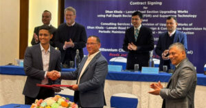 सडक निर्माणमा एमसीए नेपालले गर्‍यो साढे ३ अर्बको ठेक्का सम्झौता