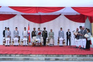 नवनियुक्त चार मन्त्रीले लिए पद तथा गोपनीयताको शपथ