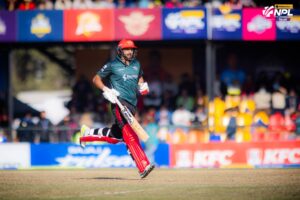 एनपीएलमा ऋषि धवनको पहिलो अर्धशतक