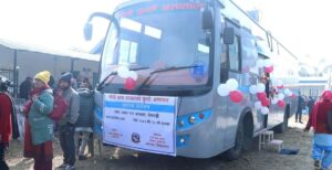 ८० लाख लगानीमा कोसीमा ‘घुम्ती अस्पताल’ सञ्चालन