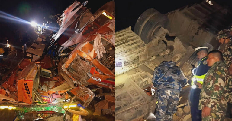 धादिङ बस दु*र्घटना हुँदा १८ जनाको मृ*त्यु