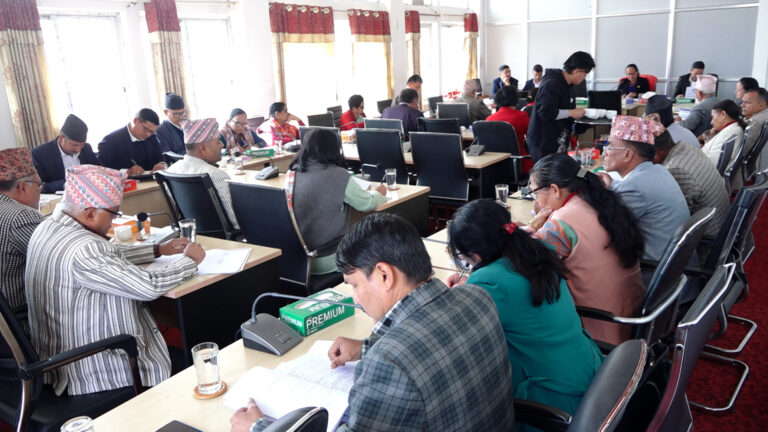 राष्ट्रिय सभा अन्तरगत आज दुई समितिको बैठक बस्दैँ