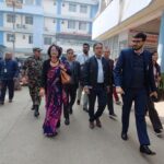 स्वास्थ्यमन्त्री गौतमद्वारा भेरी अस्पतालको अनुगमन