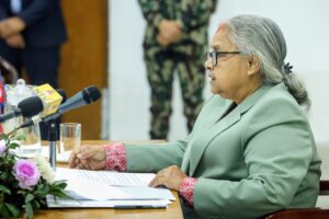 महिलाको सम्मान र समान अवसरबिना लोकतन्त्र सुदृढ हुँदैन : प्रधानमन्त्री