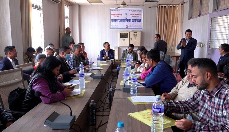 तीन तहकै सरकारले विशेष कार्यक्रमगरी मंगलबार विश्व क्षयरोग दिवस मनाउने