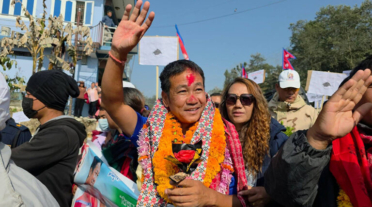 सुनसरी-१ मा हर्कराज साम्पाङ विजयी