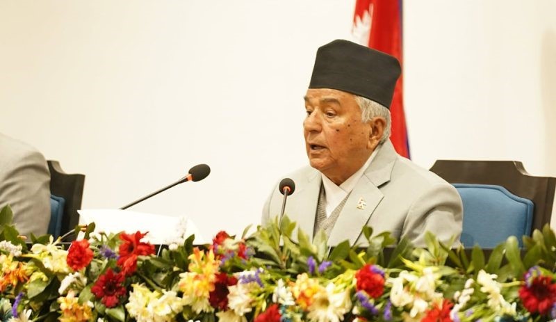 सरकारले कानुन कार्यान्वयनको सुनिश्चितता गर्नेमा विश्वस्त छु : राष्ट्रपति पौडेल