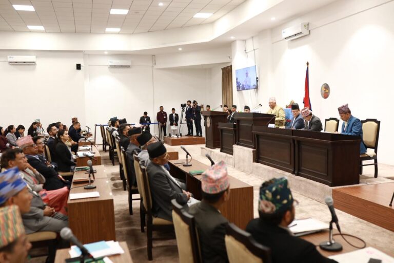 राष्ट्रिय सभा उपाध्यक्षको निर्वाचन चैत २३ गते