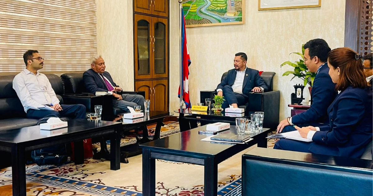 चीन र भारतका राजदूतसँग ऊर्जा सहकार्यबारे छलफल, क्षेत्रीय ऊर्जा चुनौती समाधानमा जोड