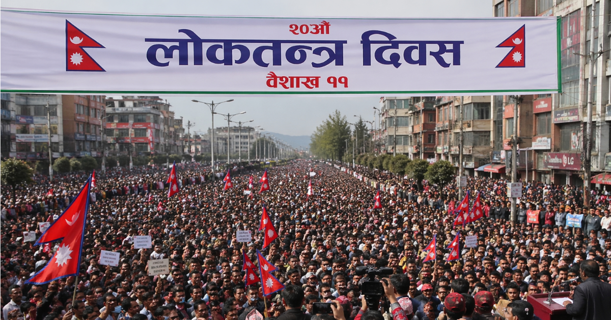 आज बीसौँ लोकतन्त्र दिवस मनाइँदै