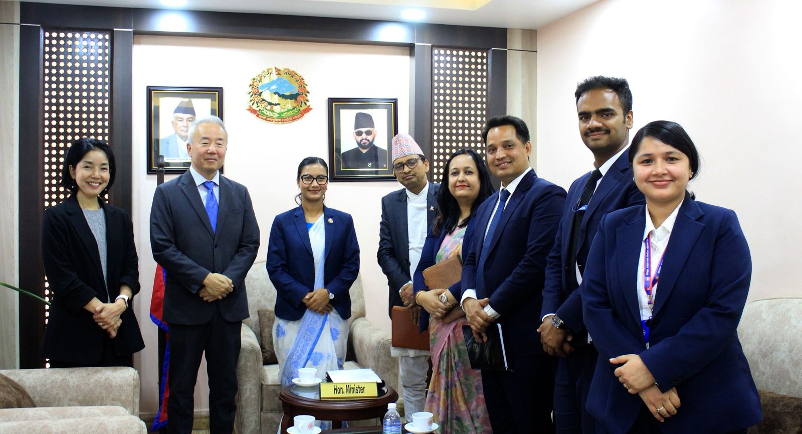 कानूनमन्त्री गौतम र जापानका राजदूत तोरुबीच भेटघाट, कानून सुधार र एआई नियमनमा नेपाल–जापान सहकार्यबारे छलफल