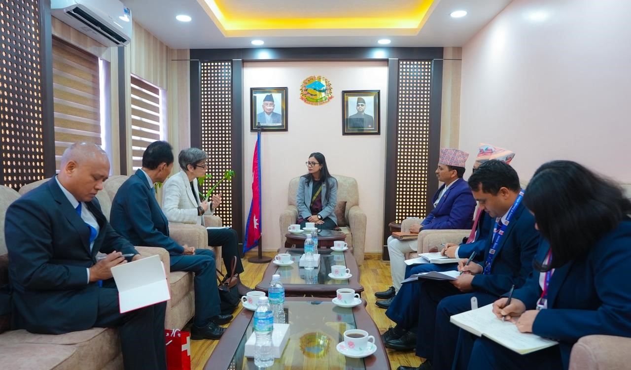 कानु नमन्त्री गौतम र राजदूत म्युलीबिच भेटवार्ता 