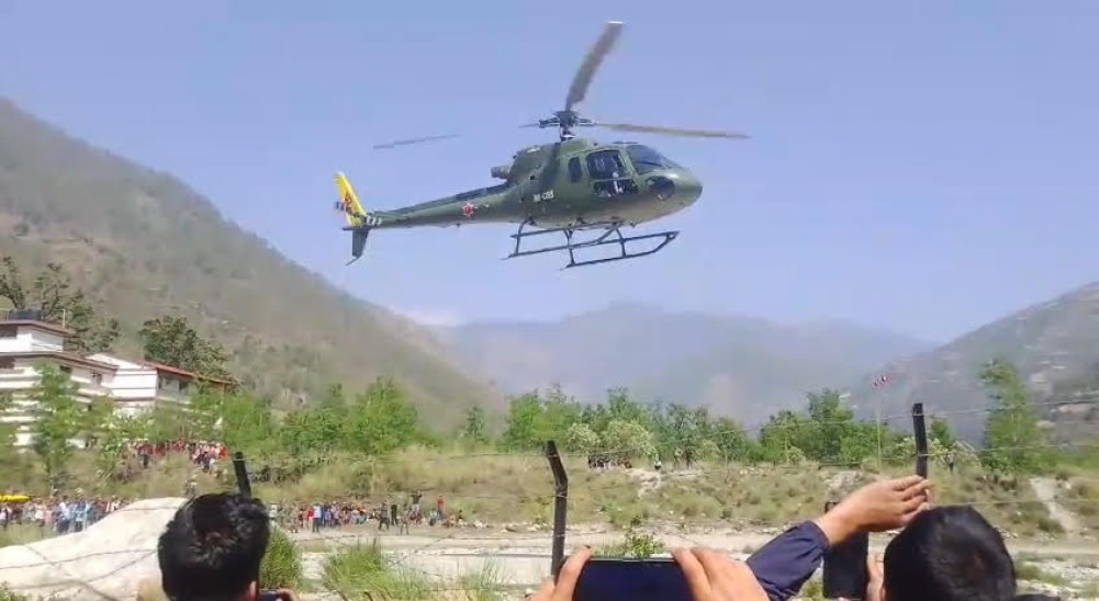 आगलागीमा घाईतेहरुलाई उपचारका लागि हेलिकोप्टरबाट नेपालगन्ज पठाइयो