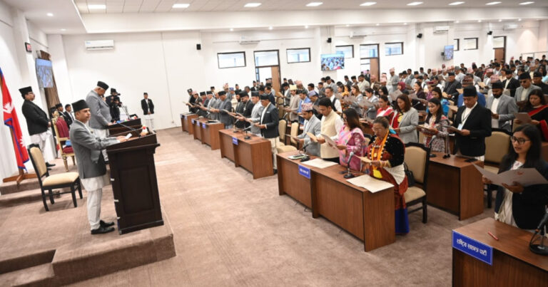 संघीय संसद्को दुवै सदनको बैठक बस्दै