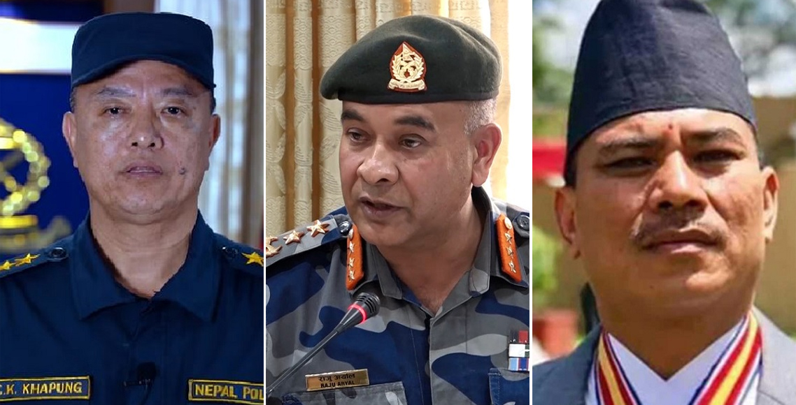 खापुङ, अर्याल र थापालाई भविष्यमा सरकारी सेवाको जिम्मेवारी नदिने गरी कारबाही गर्न सिफारिस