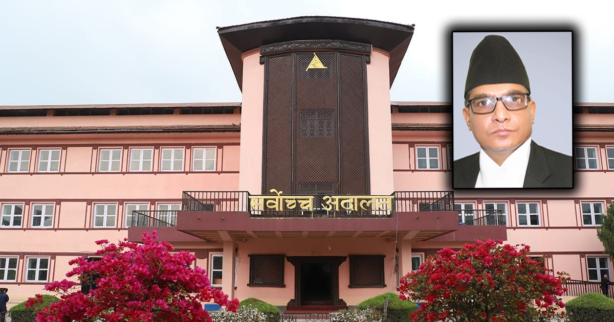 सर्वोच्च अदालतको ३३ औं प्रधानन्यायाधीशमा मनोजकुमार शर्मा सिफारिस