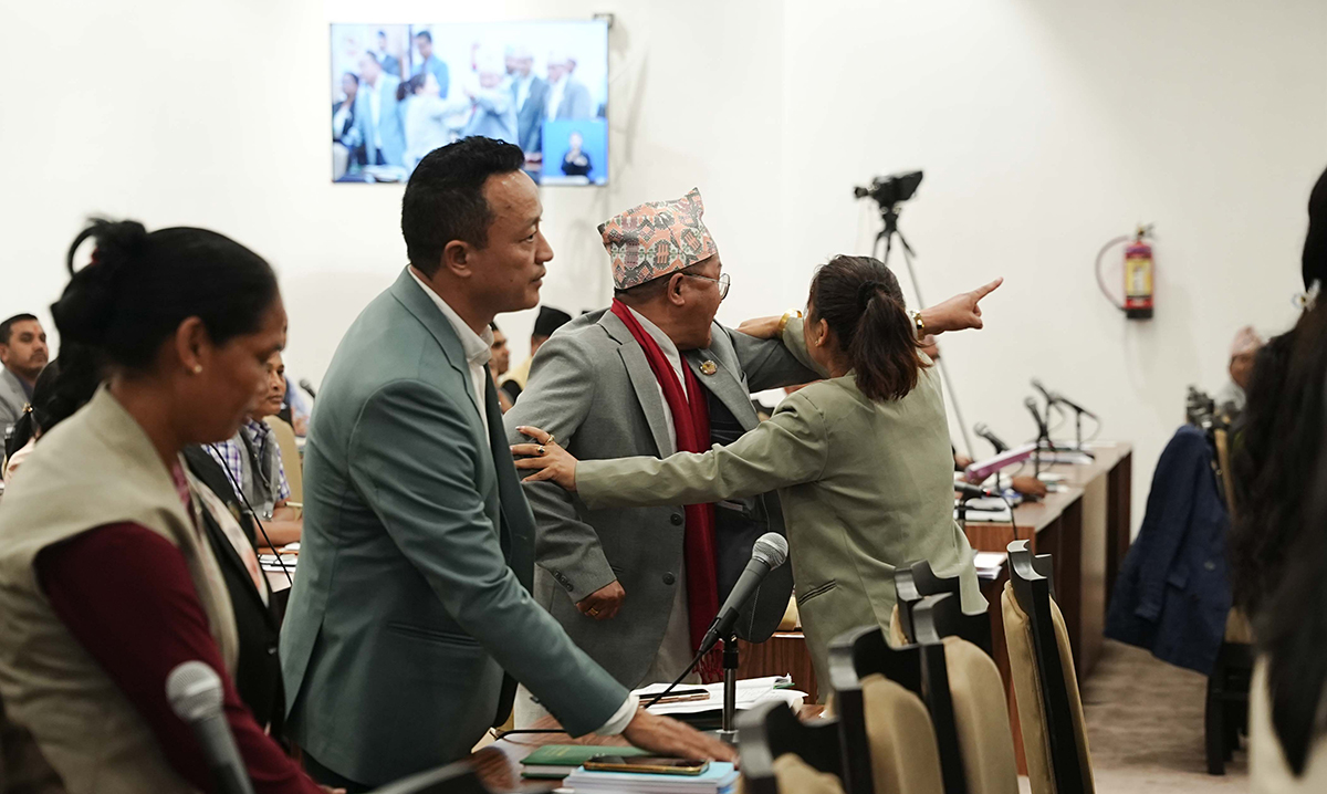 प्रतिनिधिसभा बैठक १५ मिनेटका लागि स्थगित