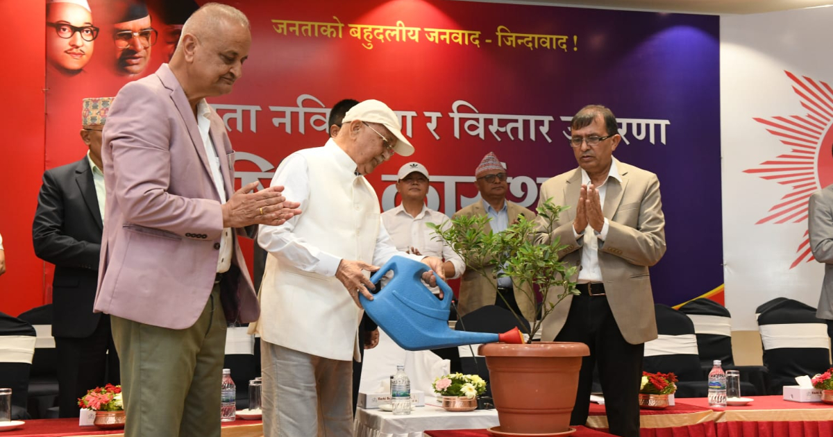 एमालेको राष्ट्रिय कार्यशाला सुरु, अध्यक्ष ओलीले गरे उदघाटन