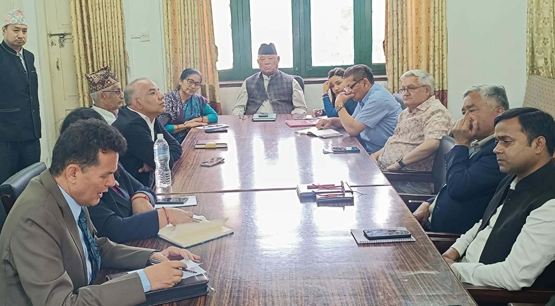 कांग्रेस संसदीय दलको बैठक बस्दै