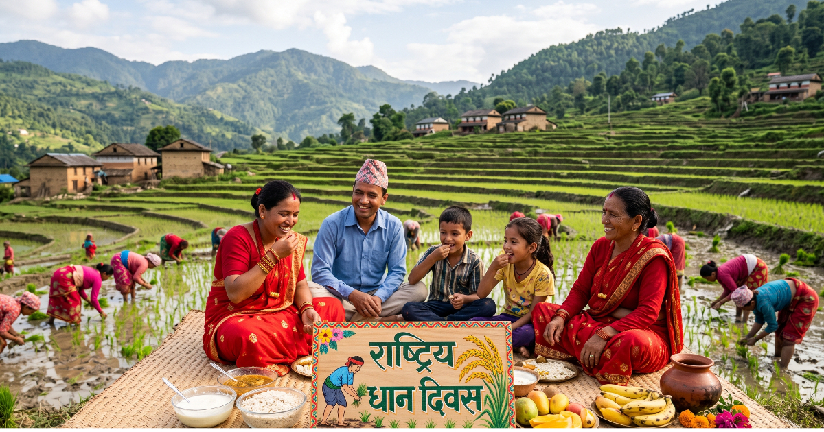 आज राष्ट्रिय धान दिवस मनाइँदै