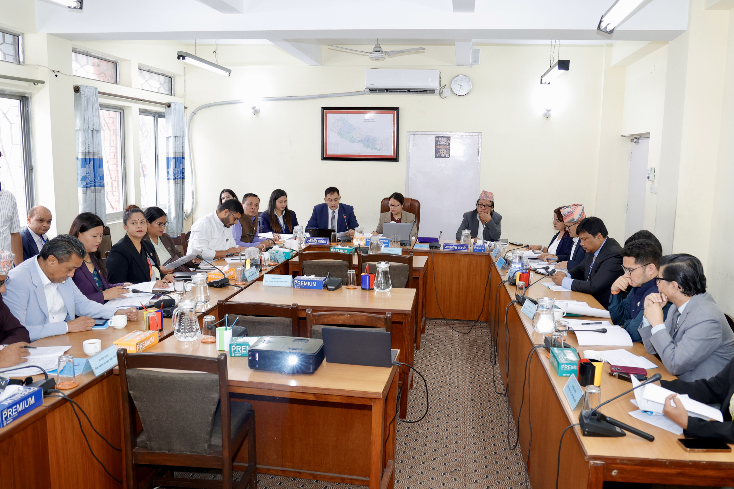 शिक्षा, स्वास्थ्य तथा सूचना प्रविधि समितिको बैठक बस्दै