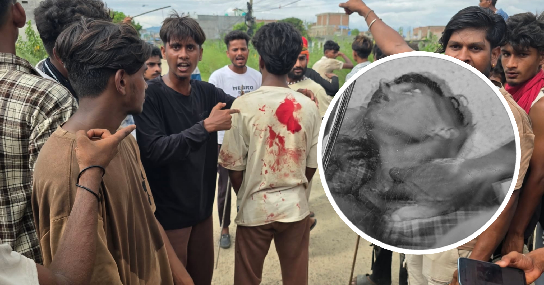 सिरहामा प्रहरीको गोली लागेर दुई जना गम्भीर घाइते
