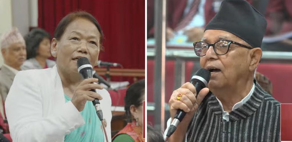 राष्ट्रिय सभामा पनि प्रधानमन्त्री र गृहमन्त्रीको खोजी