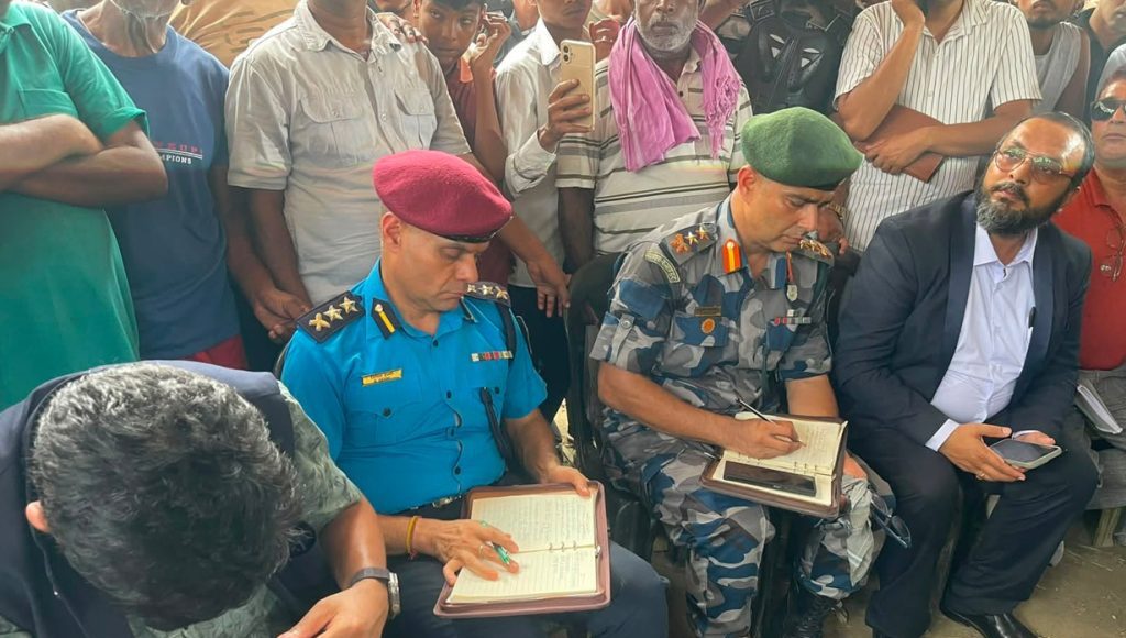 अशान्त बनेको कप्तानगञ्जमा पुग्यो छानबिन समिति