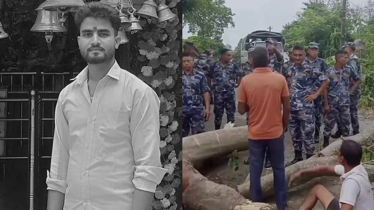 मेहताको निधनपछि आफन्तले शव उठाउन मानेनन्, कप्तानगञ्जमा रूख ढालेर सडक अवरोध