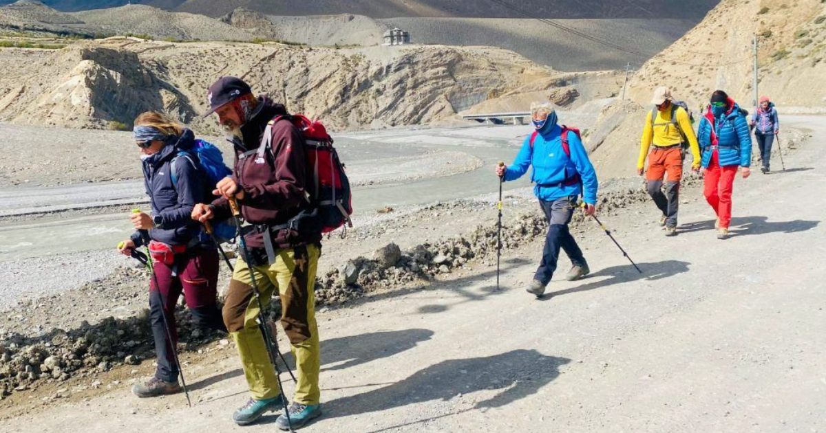 रसुवा बाढीपछि मुस्ताङमा पर्यटक आगमन घट्यो