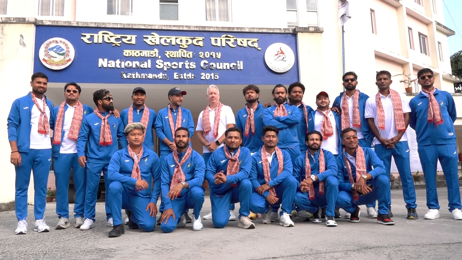 एसियन गेम्स खेल्ने नेपाली क्रिकेट टोलीको बिदाइ, पदक जित्ने लक्ष्य