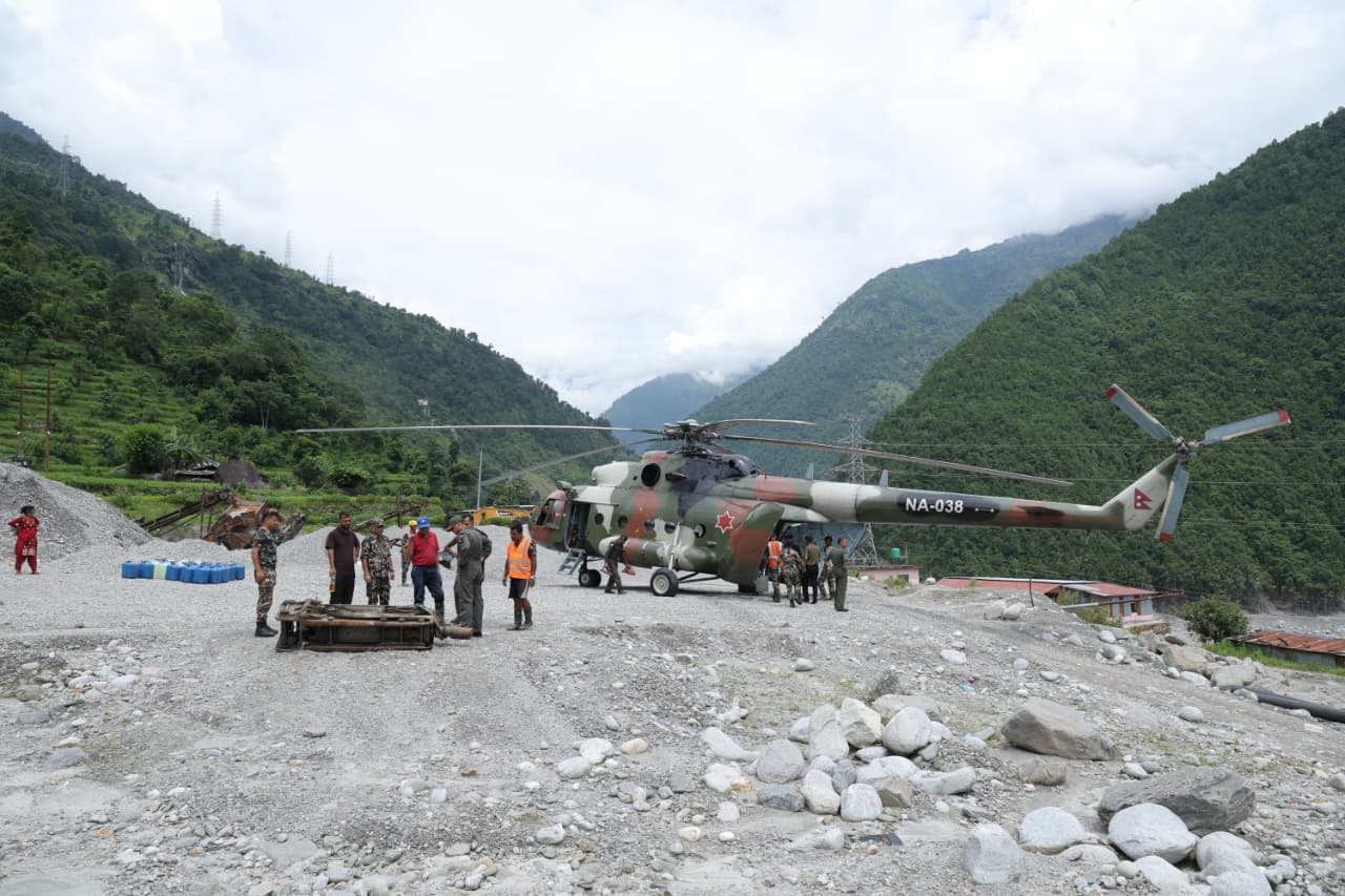हवाई साधनमार्फत २३ जनाको उद्धार