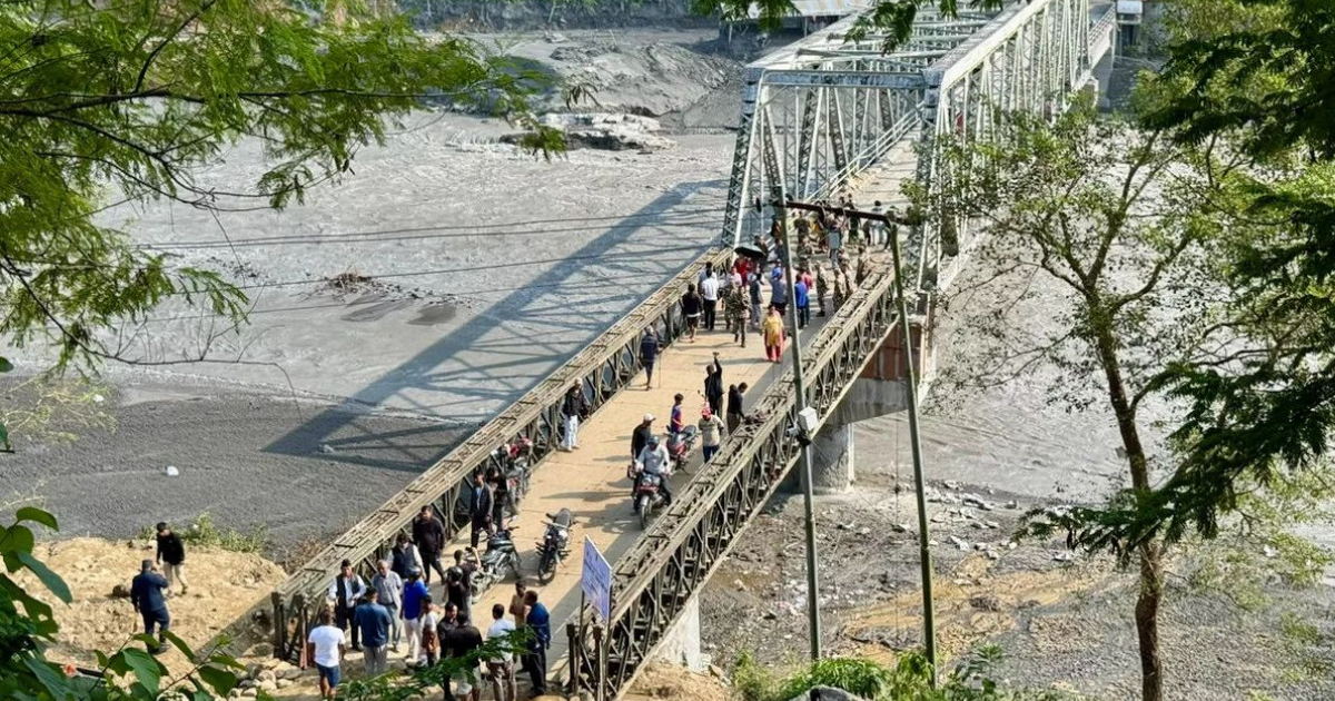 आरुघाटमा बेलीब्रिज सञ्चालनमा, यात्रुलाई सहज