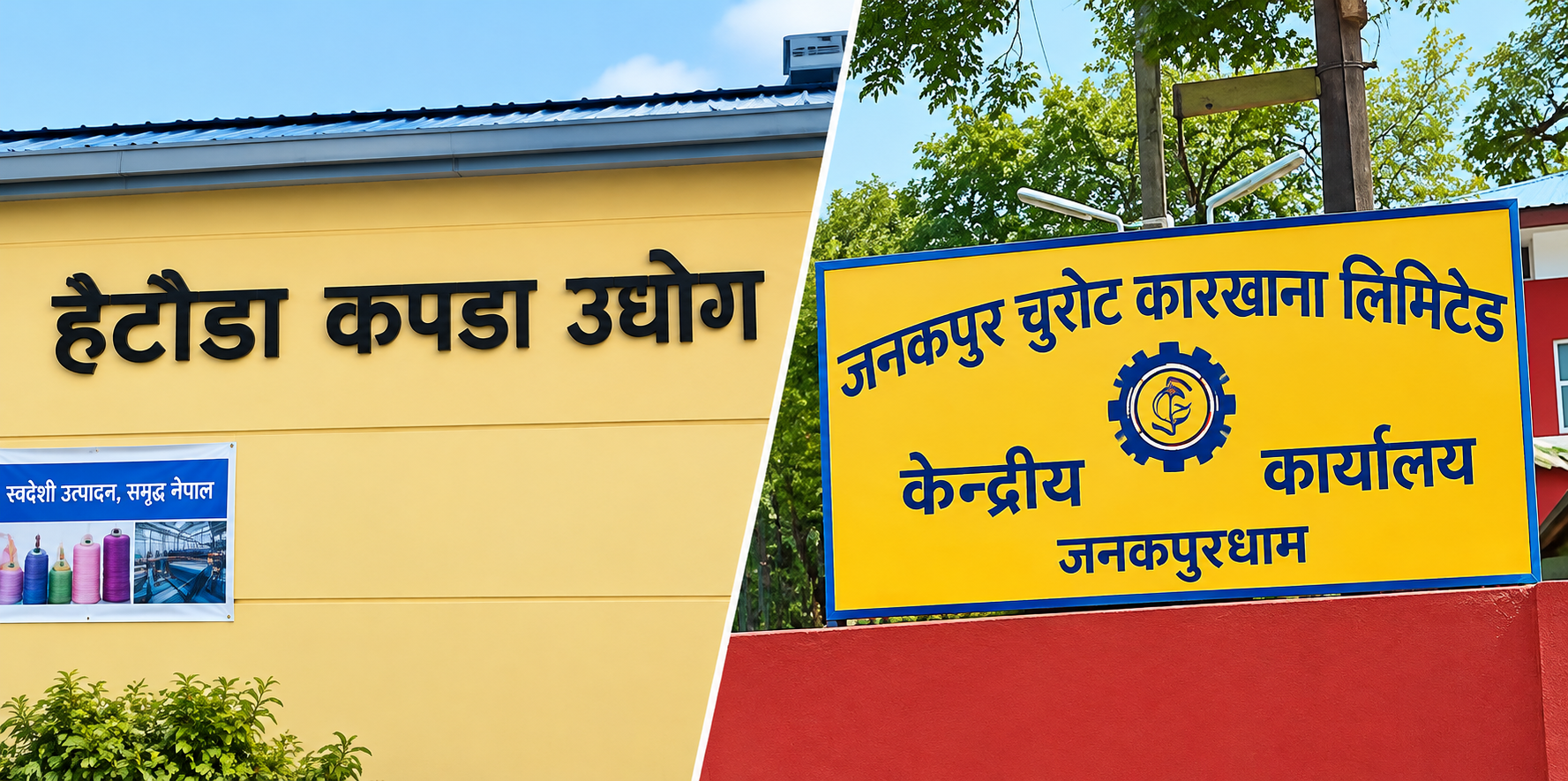 बन्द सात सरकारी उद्योगमध्ये पाँचको डीडीए तयार
