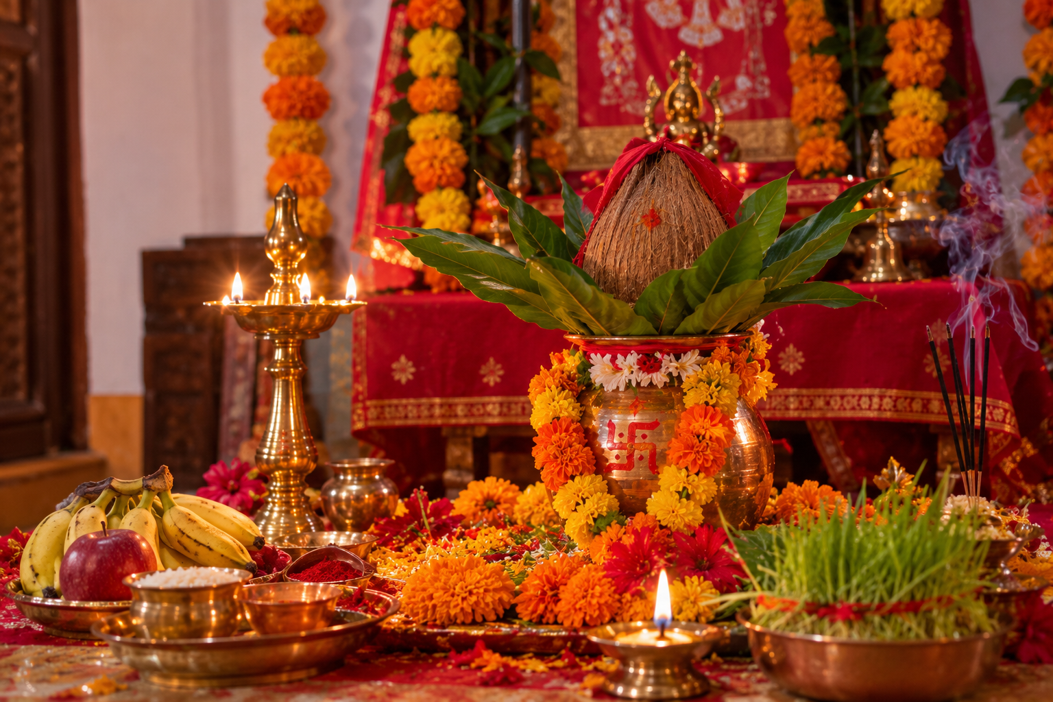 आज नवरात्रको चौथो दिन, कुष्माण्डा देवीको पूजा गरिँदै